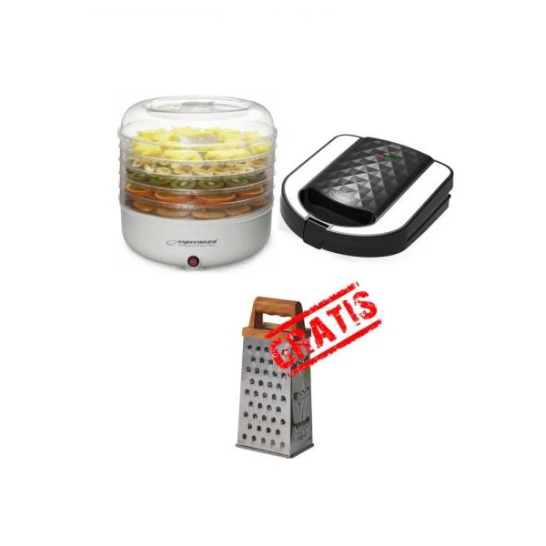 ESPERANZA Poklon set EKD001 dehidrator hrane, Maestro MR709 gril i Dajar DJ67703 rende