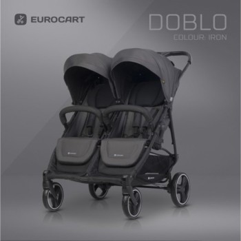 EUROCART Kolica za blizance Doblo Iron