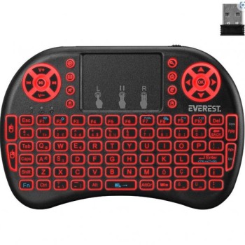 EVEREST Bežična mini tastatura touchpad ev-mk 10