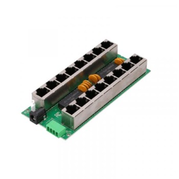 EXTRALINK POE INJECTOR 8 PORT GIGABIT