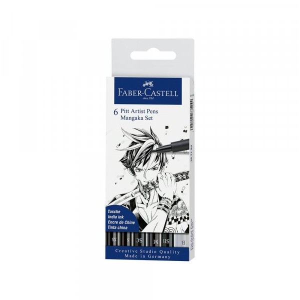 FABER-CASTELL Crtački set  Manga 1/6 167124