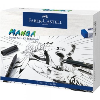 FABER-CASTELL Pitt Art pen  Manga starter set 167152