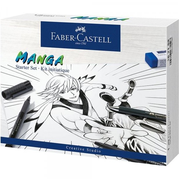FABER-CASTELL Pitt Art pen  Manga starter set 167152