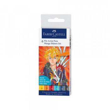 FABER-CASTELL Pitt Art set Faber Castell Manga 1/6 167157