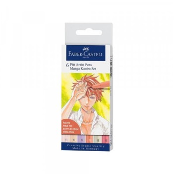 FABER-CASTELL Pitt Art set Manga 1/6 167168