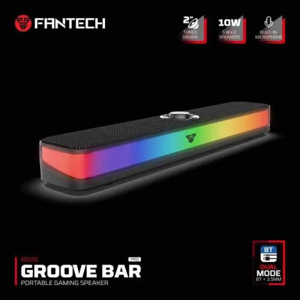 FANTECH Bluetooth zvucnik Fantech BS151 GROOVE BAR PRO crni