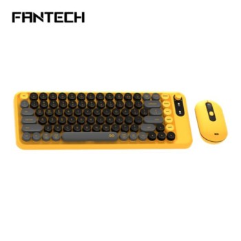 FANTECH Combo mis tastatura wireless WK-898 GO mochi85 zuta