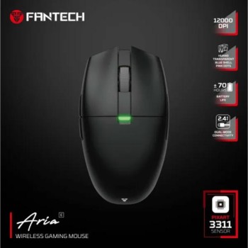 FANTECH Miš Wireless Gaming XD7E Aria E crni