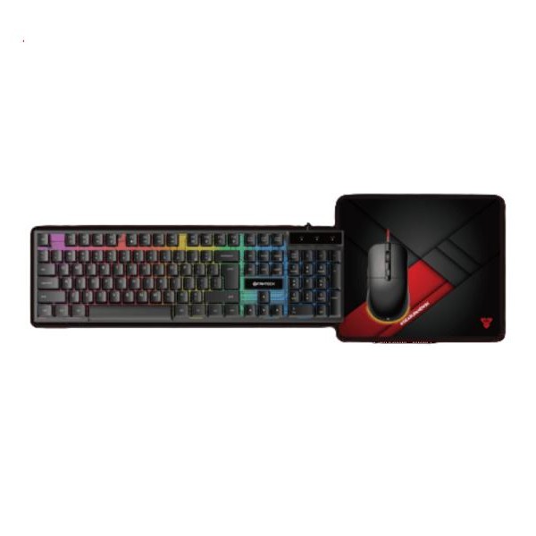 FANTECH Tastatura + miš + podloga USB P31 Hero 3u1 crna