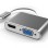 FAST ASIA Adapter-konvertor TIP C na HDMI+VGA