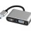 FAST ASIA Adapter-konvertor USB 3.0 na HDMI+VGA