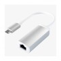 FAST ASIA Adapter TIP C - Gigabit ethernet metal sivi