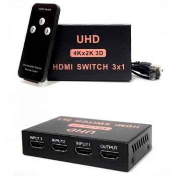 FAST ASIA HDMI Switch 3x1 4Kx2K 3D