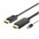 FAST ASIA Kabl HDMI + USB 2.0 na DisplayPort (m/m) 1.8m