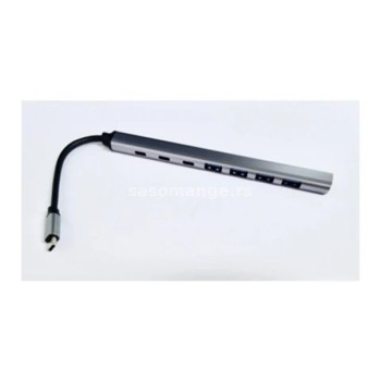 FAST ASIA USB HUB 3.1 TIP C na 5xUSB+3xTIP C (805)