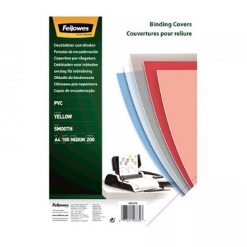 FELLOWES Folija za koričenje  5376102 PVC A4 200 mic providna