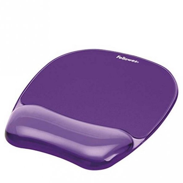 FELLOWES Podloga sa odmaračem za zglob sa gelom  CRYSTALS 9144104 purple