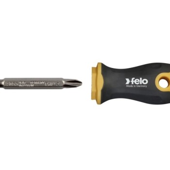 FELO Držač bitova 1/4 Ergonic Stubby sa dvostranim nastavkom SL5,5/PH2 46926010