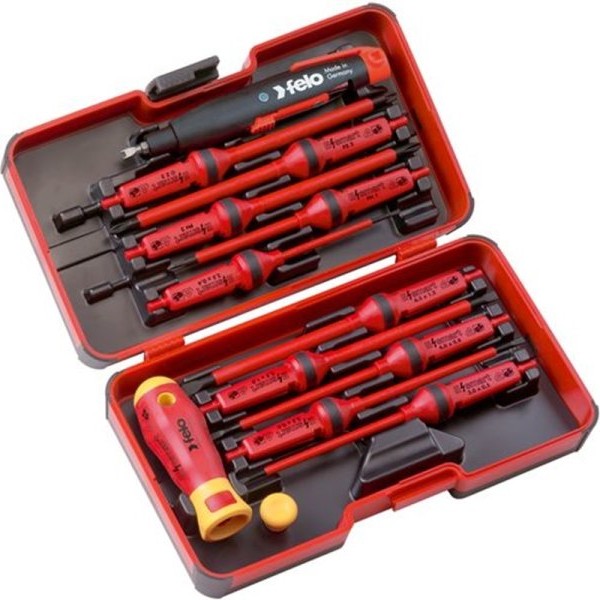 FELO Set alata XL-Strongbox E-smart VDE Industry SL/PZ/PH/XENO/SP 06391316 14 kom
