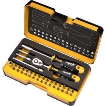 FELO Set alata XL-Strongbox R-GO 36 sa čegrtaljkom SL/HEX/PH/PZ/TX/SQ/SP 05783606 36 kom