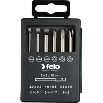 FELO Set bitova Industrial Bit-box Profi 73 mm SL/PH/XENO 03292716 6 kom (03292716)