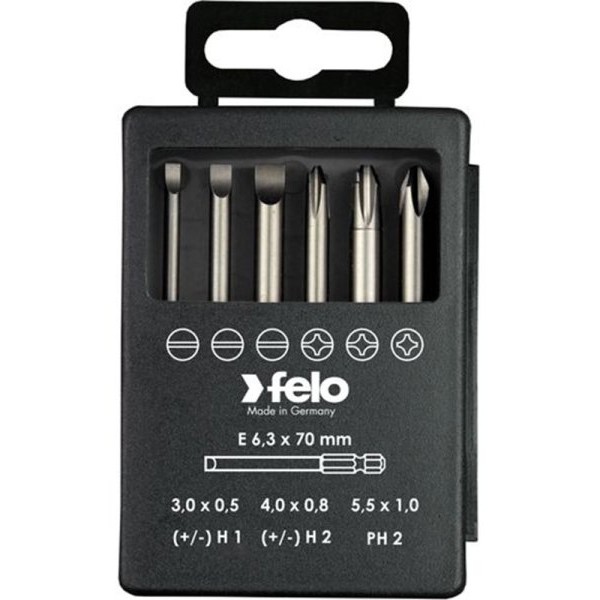 FELO Set bitova Industrial Bit-box Profi 73 mm SL/PH/XENO 03292716 6 kom (03292716)