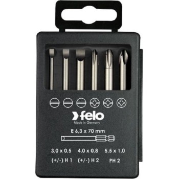 FELO Set bitova Industrial Bit-box Profi 73 mm SL/PH/XENO 03292716 6 kom