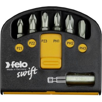 FELO Set sa držačem i bitovima Industrial Swift PH/PZ 02060326 7 kom (02060326)