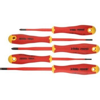 FELO Set šrafcigera Ergonic VDE E-Slim SL/PH 41385198 5 kom