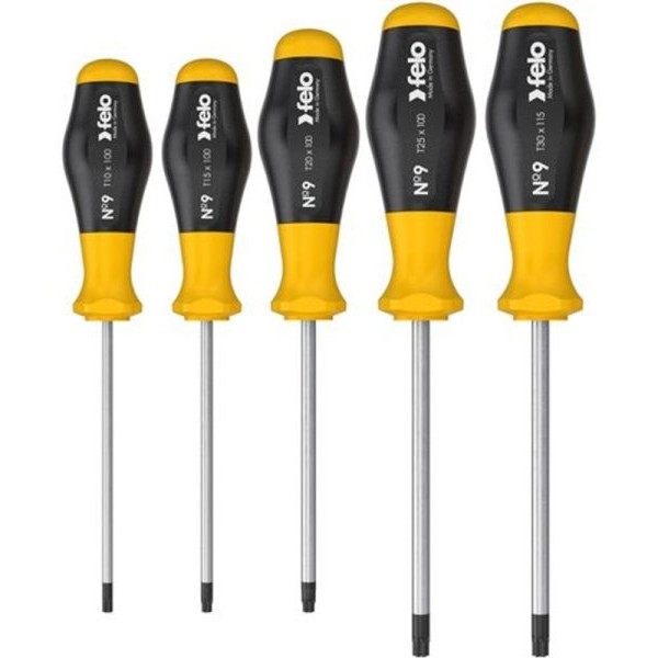 FELO Set šrafcigeri No. 9 TORX 90895148 5 kom