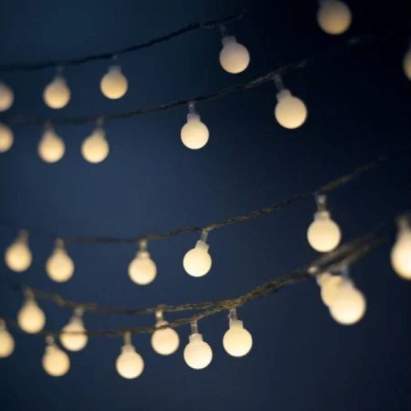 Forever Light LED solarne lampice warm White
