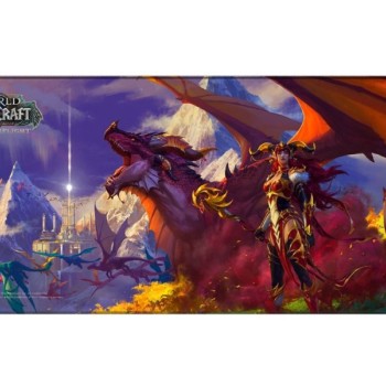 FS Holding FS Holding World Of WarCraft Dragonflight - Alexstrasza & Dragon XL Mousepad