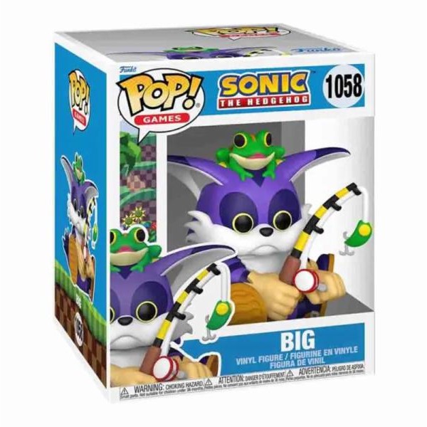FUNKO Funko Funko POP! Super: Sonic - Big The Cat w/Froggy