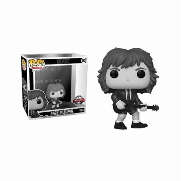 FUNKO POP! Albums: AC/DC - Back In Black (B&W)