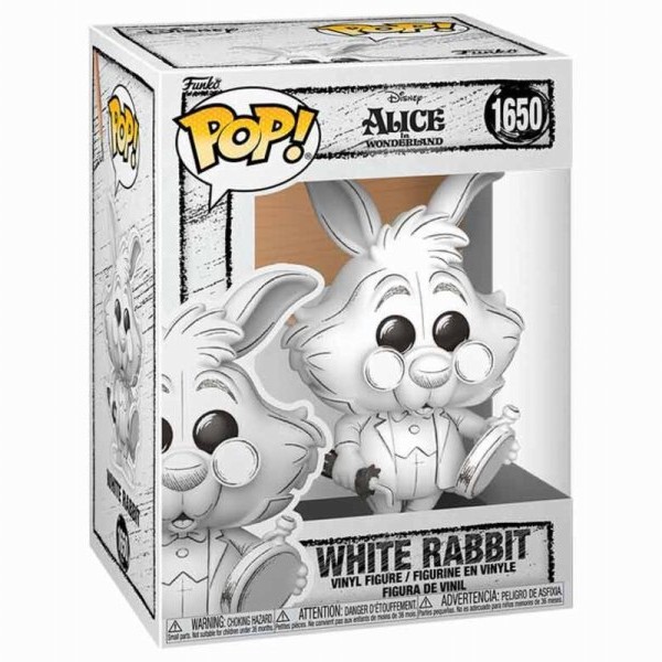 FUNKO POP! Disney: Sketched - White Rabbit