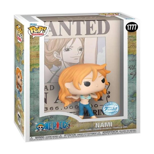FUNKO POP! Game Case: One Piece - Nami (Wanted)
