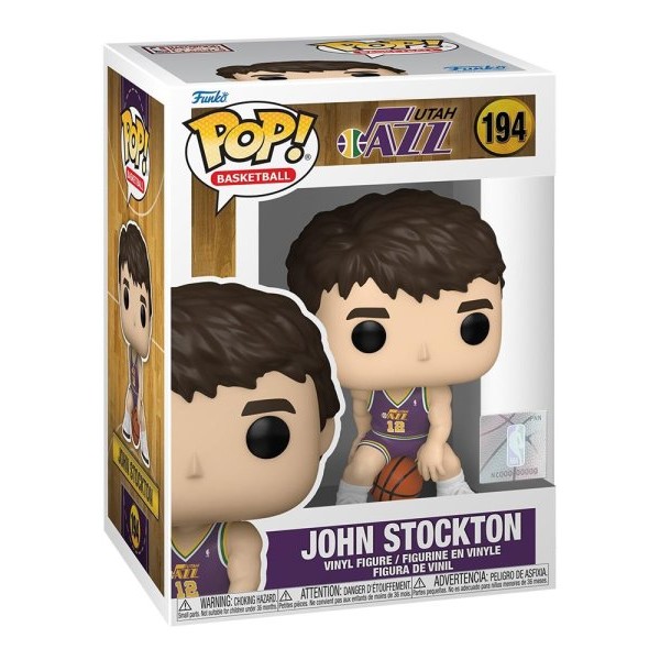 FUNKO POP! NBA: Jazz - Rookie Season John Stockton