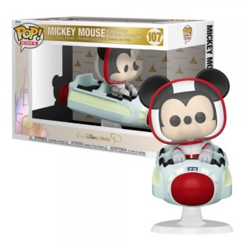 FUNKO Pop Rides Super Deluxe: Disney - Space Mountain W/ Mickey Mouse 052963
