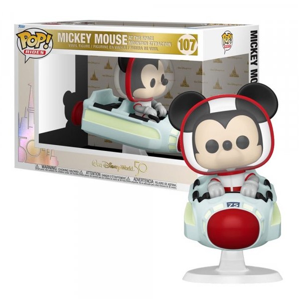 FUNKO Pop Rides Super Deluxe: Disney - Space Mountain W/ Mickey Mouse 052963
