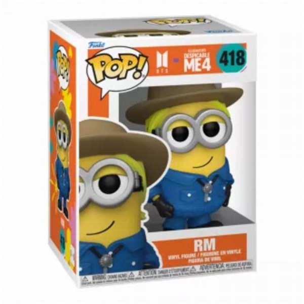 FUNKO POP! Rocks: Minions x BTS - RM
