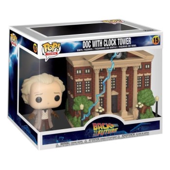 FUNKO POP! Town: Back To The Future - Doc w/Clock Tower