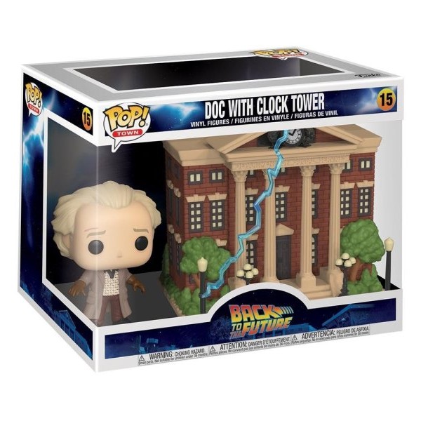 FUNKO POP! Town: Back To The Future - Doc w/Clock Tower
