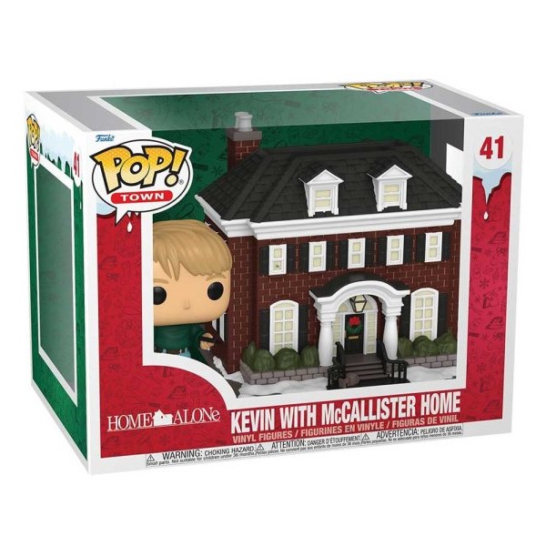 FUNKO POP! Town: Home Alone - Kevin w/Home