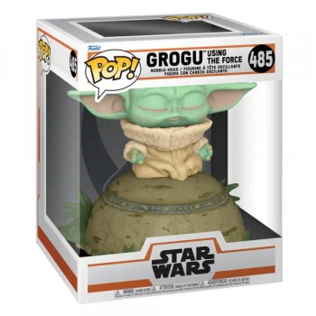 FUNKO Star Wars Mandalorian POP! Vynil Deluxe - The Child Using The Force (SFX)