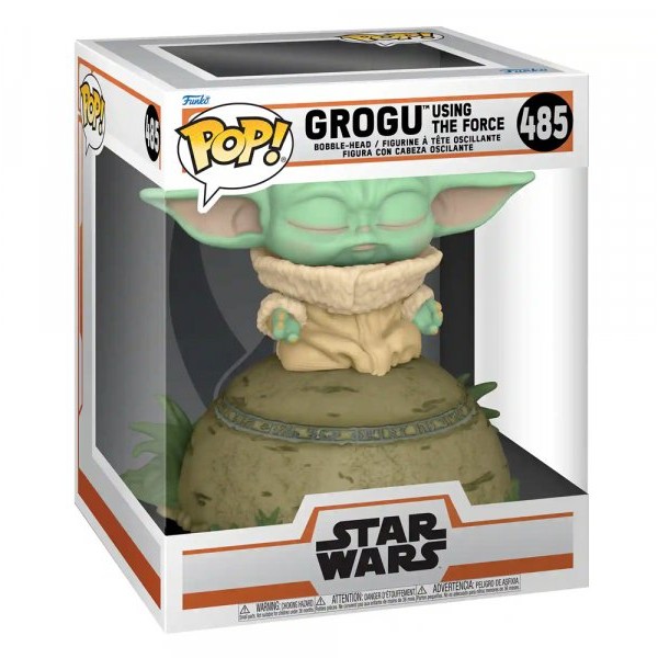 FUNKO Star Wars Mandalorian POP! Vynil Deluxe - The Child Using The Force (SFX)