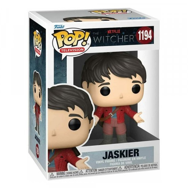 FUNKO Witcher POP! Vinyl - Jaskier (Red Outfit)