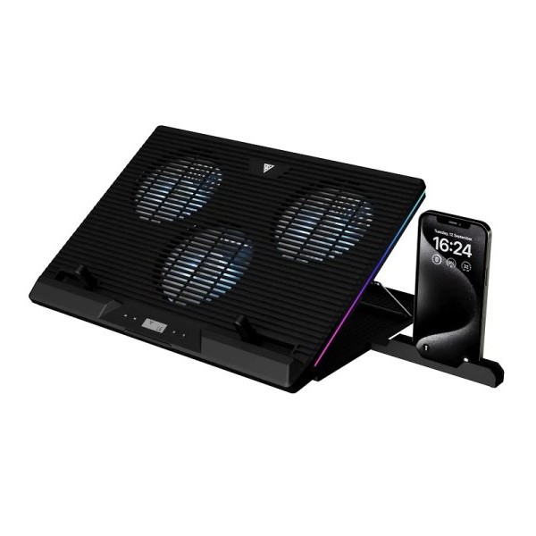 GAMDIAS Aether M1-7301 3x120mm/2xUSB-A Postolje za laptop