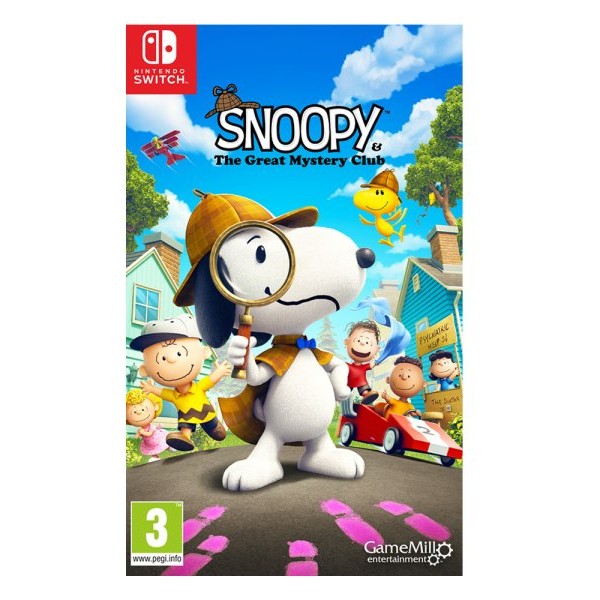 GameMill Entertainment Switch, Snoopy: The Great Mystery Club