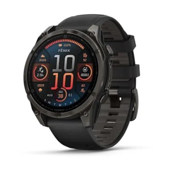 GARMIN Fenix 8 47, AMOLED, Sapphire, Pebble Gray (010-02904-21)