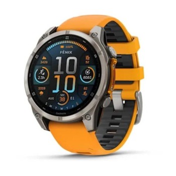 GARMIN Fenix 8 47, AMOLED, Sapphire, Spark Orange (010-02904-11)